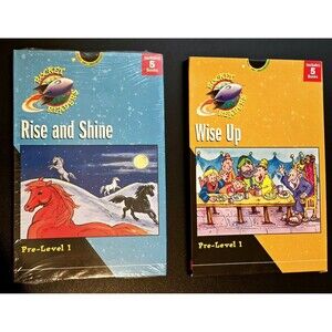 ROCKET READERS CHRISTIAN BIBLE HOME SCHOOL Pre-Level 1 Sets (2) 10 Books Total.